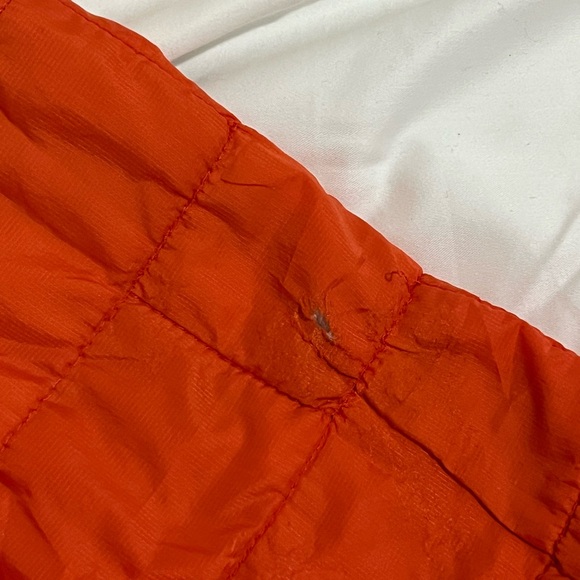 Patagonia Nano Vibrant Orange Quilted Puff Lightweight Jacket Boys Size XS 5-6 - Picture 7 of 9